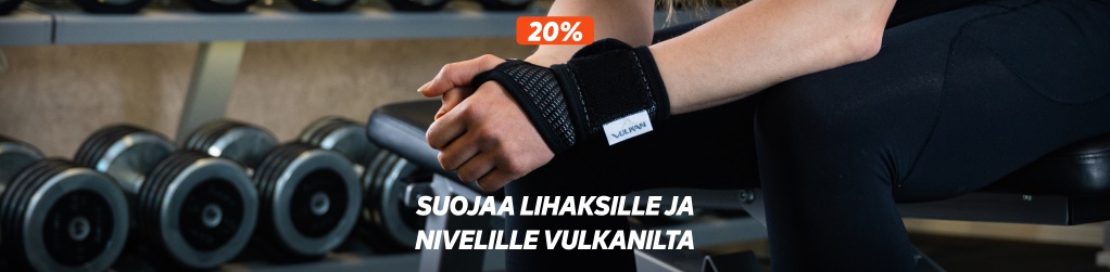 20 % koko Vulkanskydd-valikoimasta